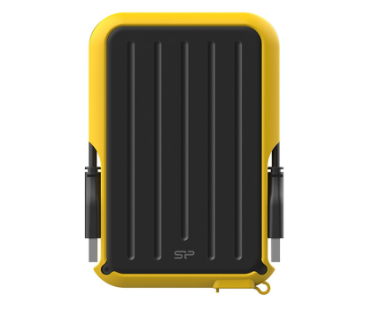Dysk zewnętrzny HDD Silicon Power Armor A66 4TB USB 3.2 Gen. 1 Czarno-Żółty